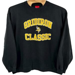 VTG y2k Men's Reebok Gridiron Classic Minnesota Vikings Crewneck Sweatshirt 2XL